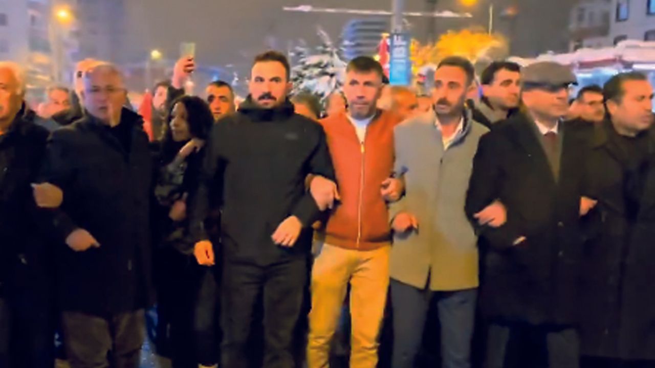 Talas'ta Protesto Yürüyüşü Yaptı!