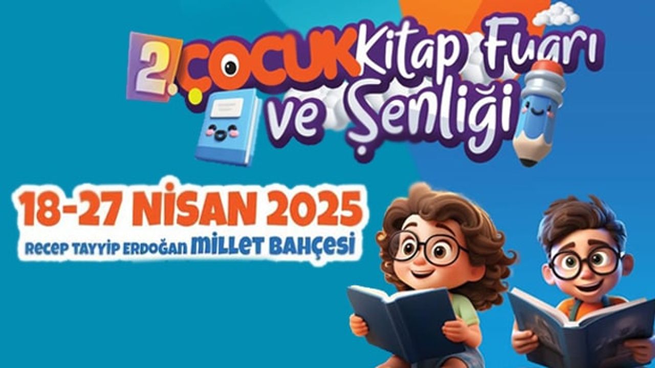 Kayseri'de 2. Çocuk Kitap Fuarı ve Şenliği Başlıyor