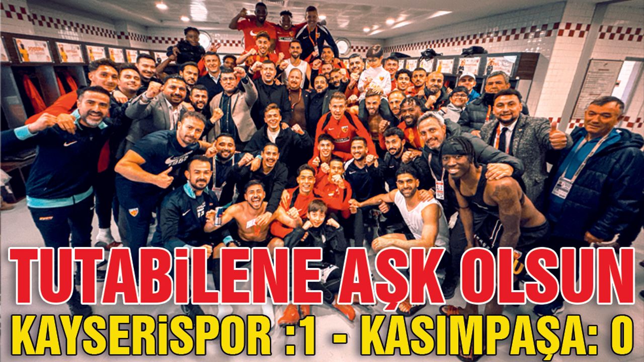 Kayserispor, Kasımpaşa'yı 10 Kişiyle Yendi: 1-0