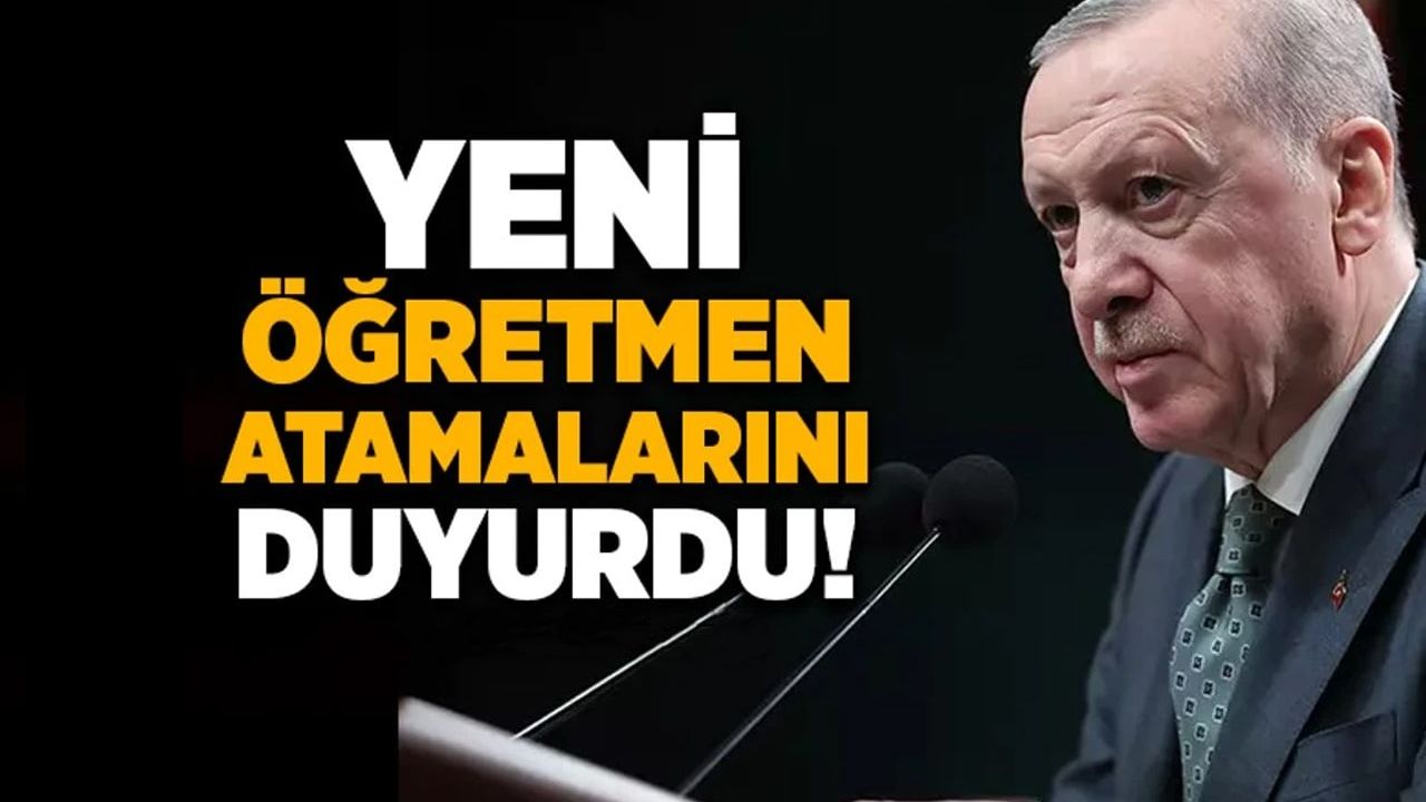 25 Bin Öğretmen Atama Takvimi: Başvurular 21 Nisan’da