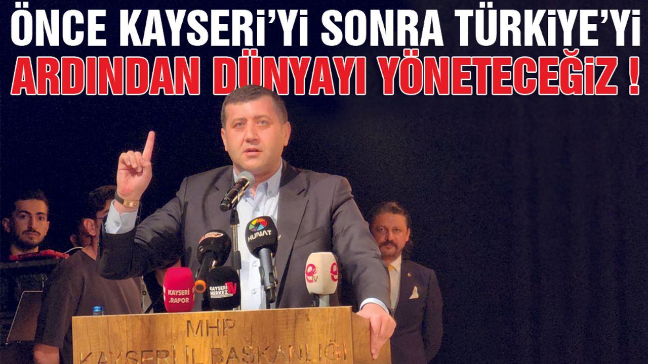 Baki Ersoy, KAÇEP Kayseri'de Konuştu