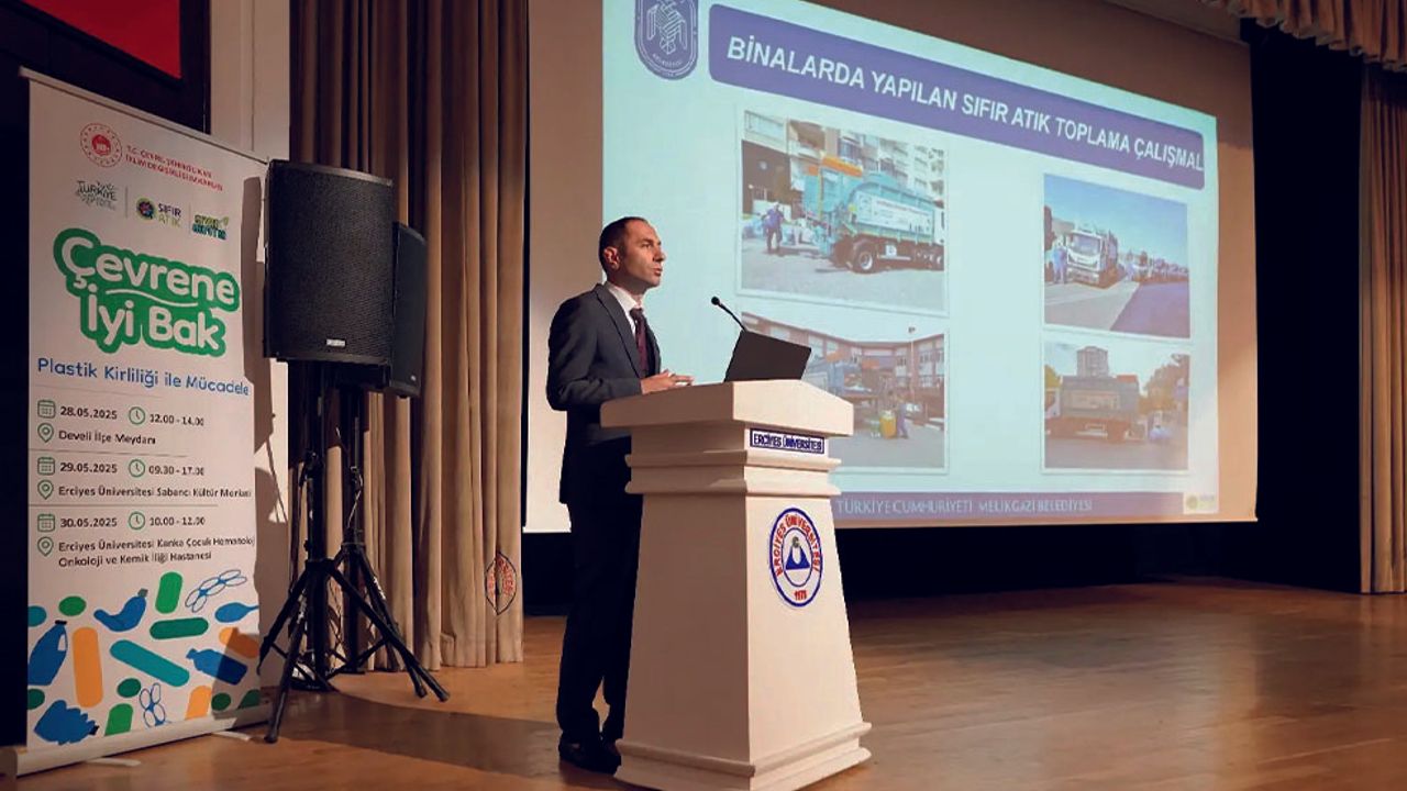 Melikgazi Belediyesi Sıfır Atık Çalıştayında Örnek Projelerini Paylaştı