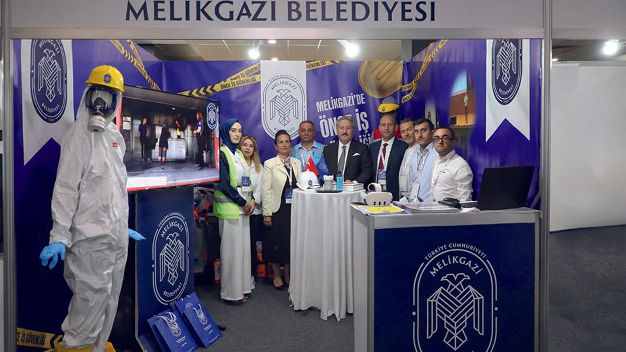 Melikgazi, İş Sağlığı ve Güvenliği Fuarında Stant Açtı