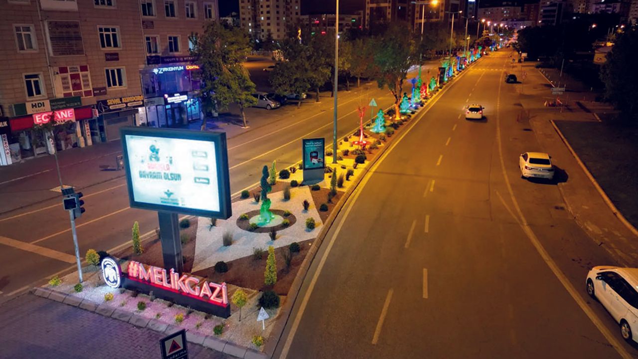 Melikgazi’de Estetik ve İşlevsel Kavşak Düzenlemesi