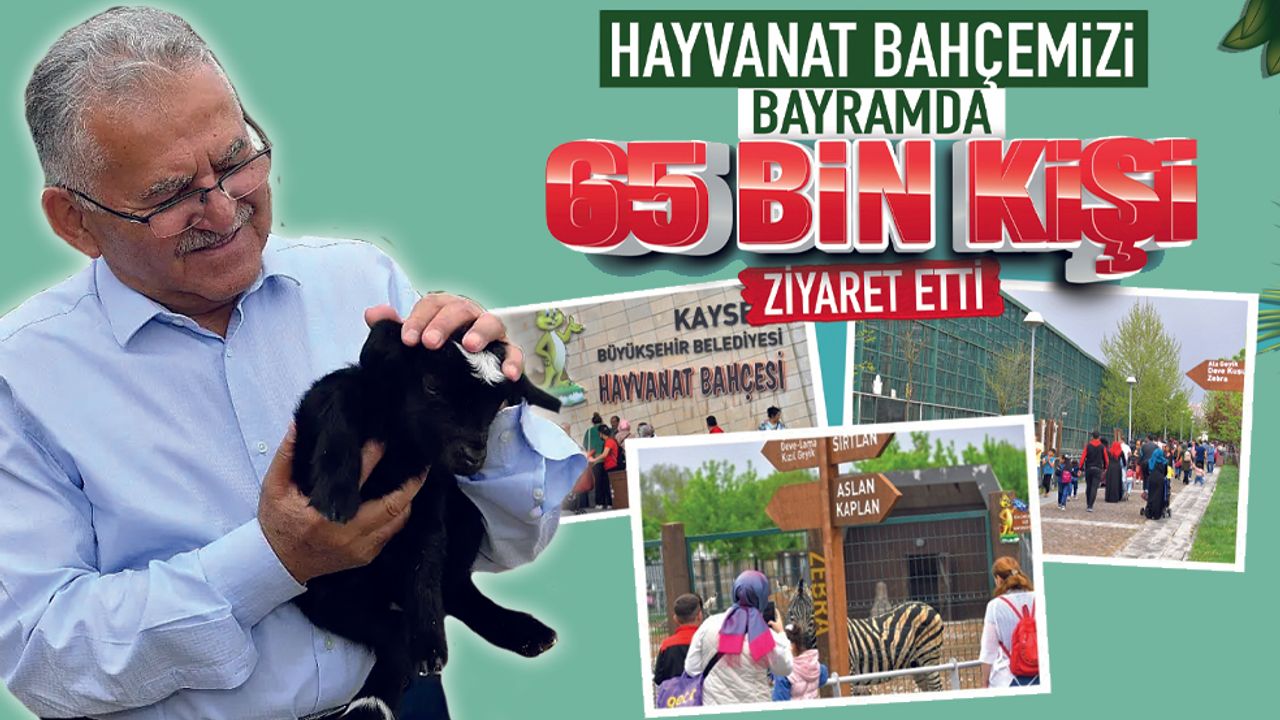 Kayseri Hayvanat Bahçesi Doldu Taştı