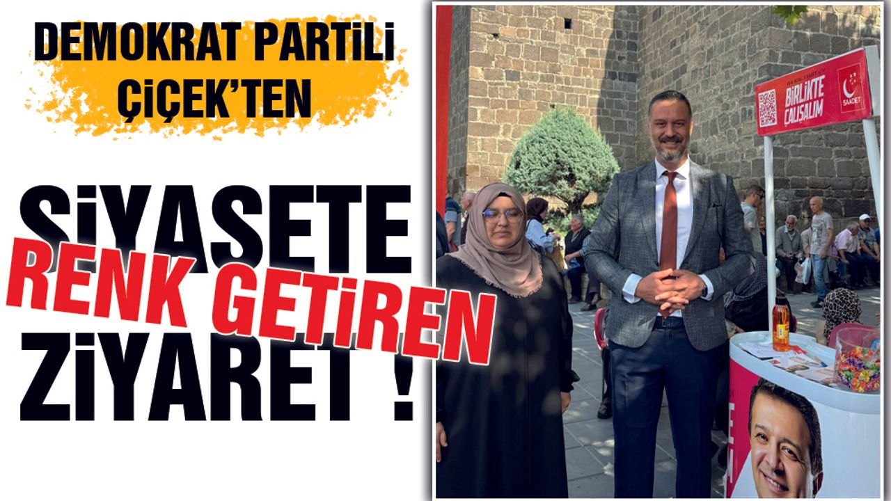 Demokrat Partili Çiçek’ten Saadet Partili Kadınlara Cesaret Mesajı