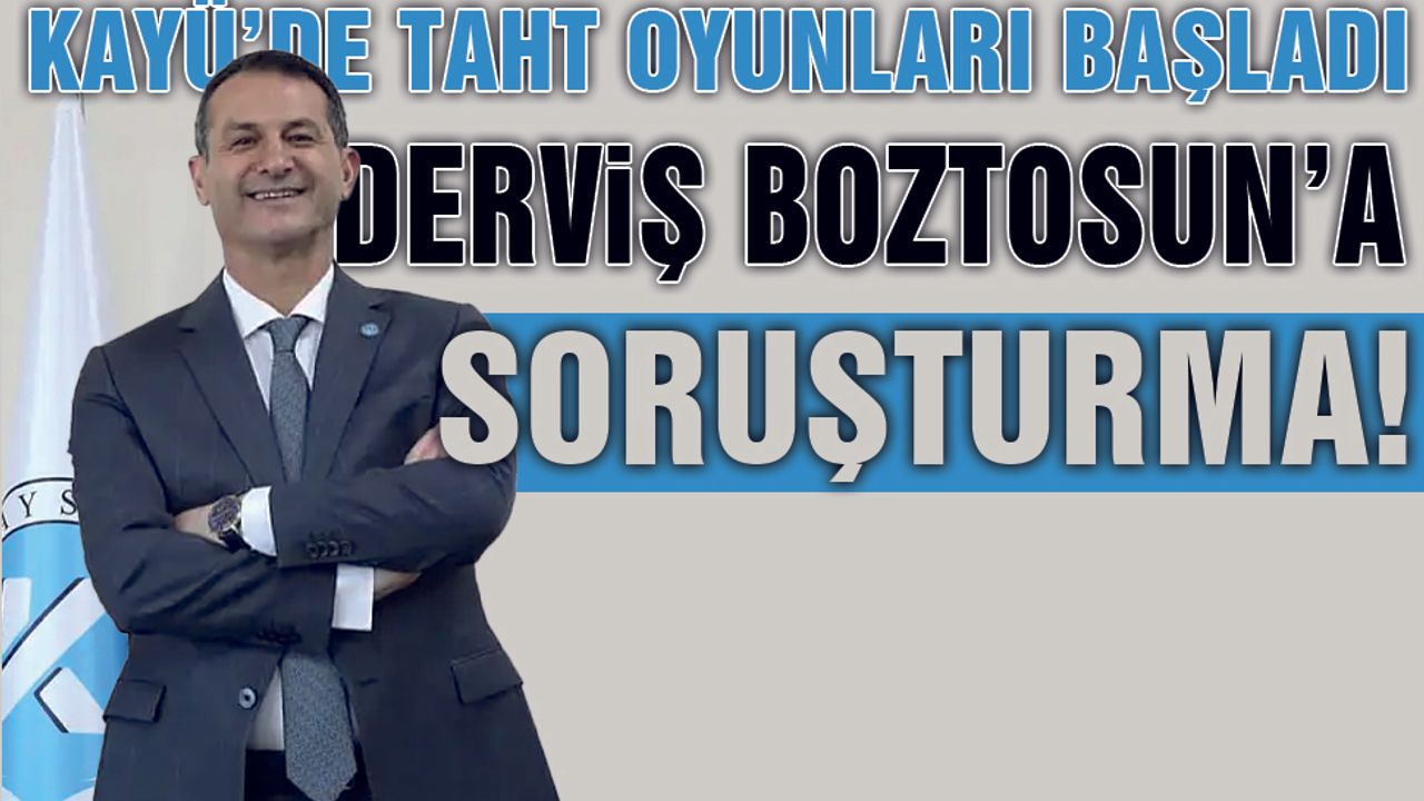 KAYÜ'den Profesör Derviş Boztosun'a Soruşturma