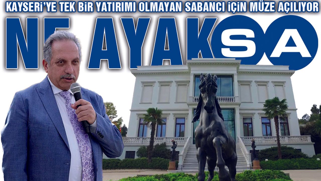 Talas Belediyesi'nin Planladığı Sabancı Müzesi Tepki Çekti