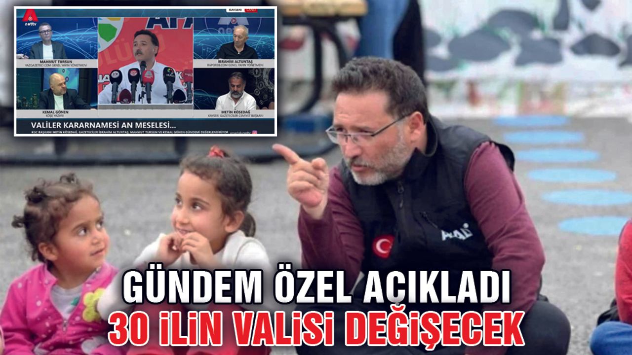 Kayseri İçin Kötü Haber! Vali Gökmen Çiçek Gidiyor