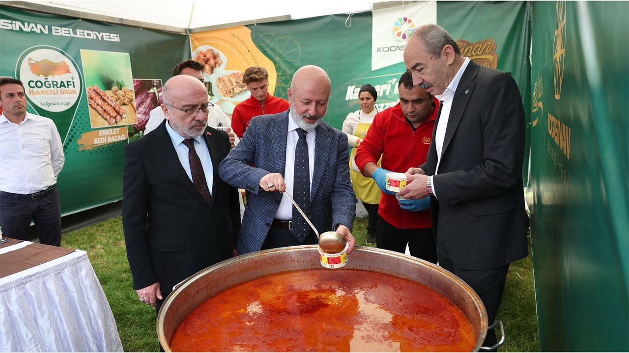 Kocasinan Lezzetleri Gastronomi Günlerinde Tanıtıldı
