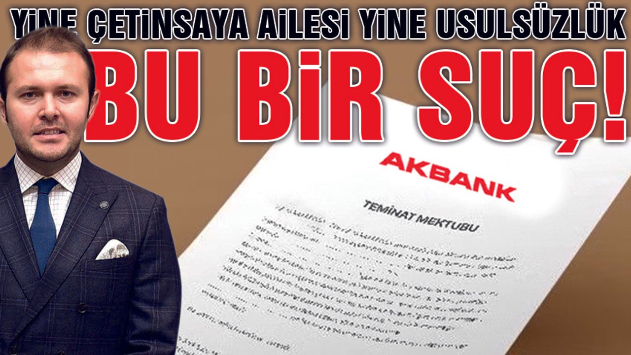 Yine Çetinsaya Ailesi Yine Skandal! Bu Kez Gökhan Çetinsaya