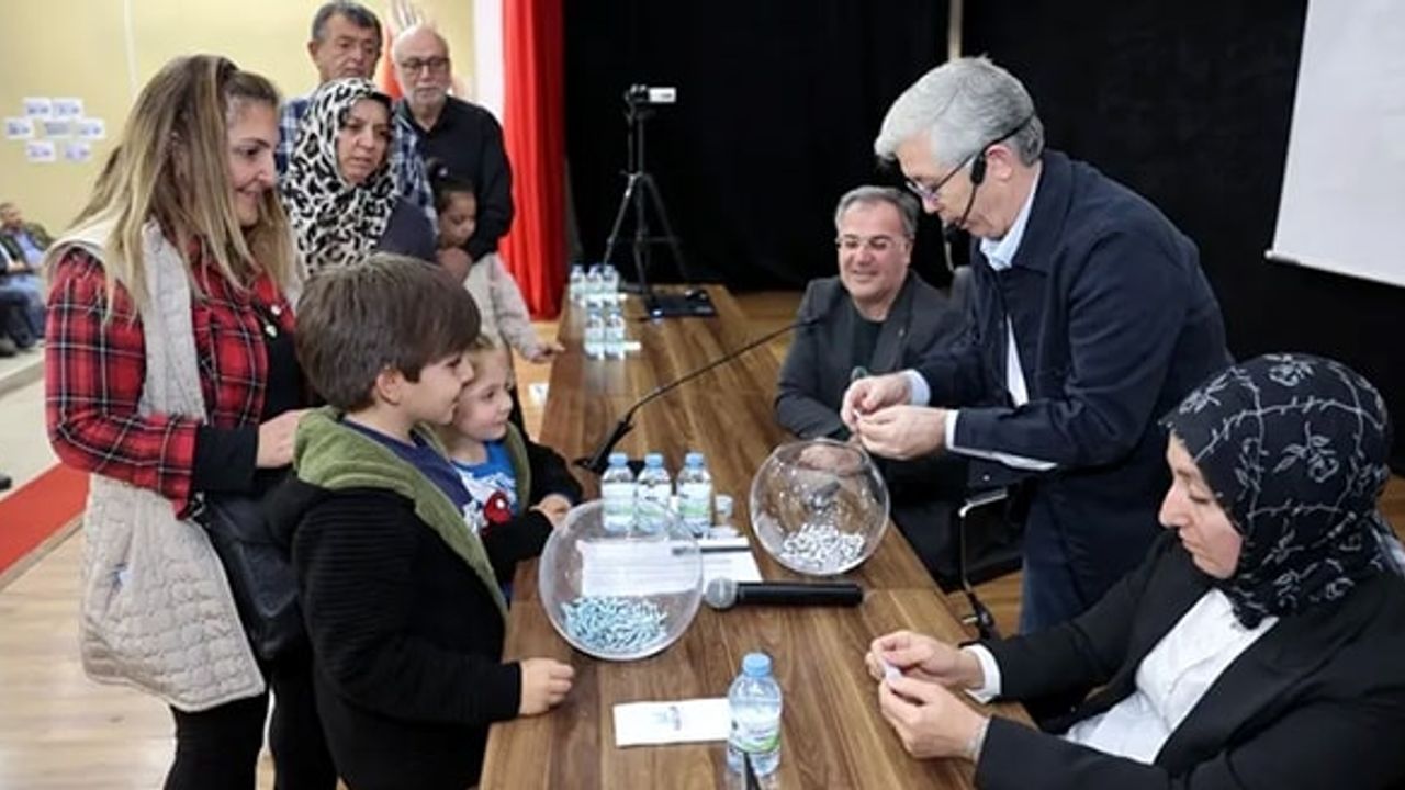 Hacılar'da 125 Konut İçin Kura Çekildi