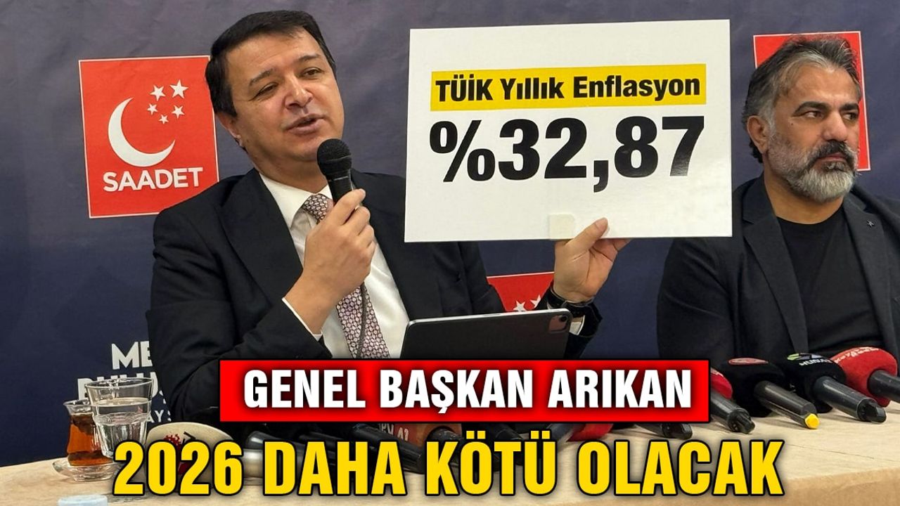 Mahmut Arıkan: 2026 Daha Kötü Olacak