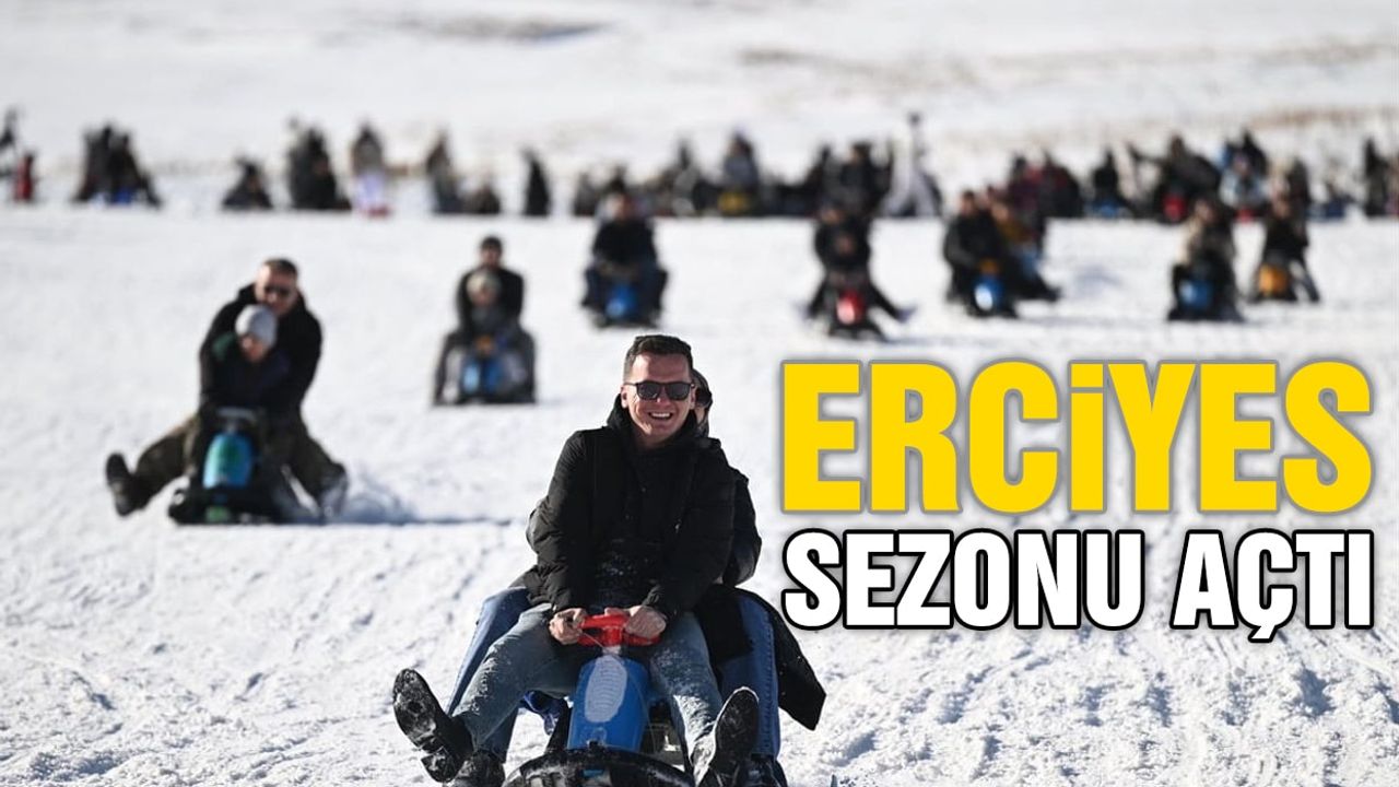 Erciyes'te Kayak sezonu Açıldı
