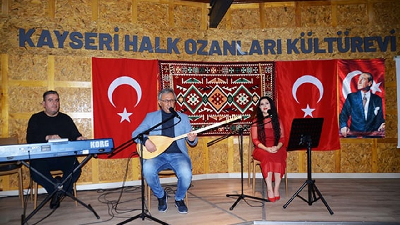 Ersin Çimen ile Kayseri Halk Ozanları Kültür Evi^nde Muhteşem Gece