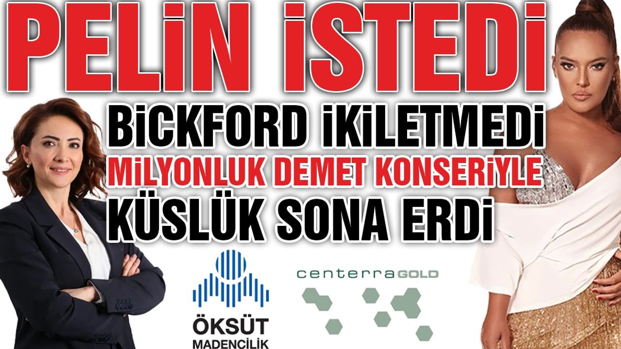Öksüt Madencilik'te David Bickford İle Pelin Usta'yı Barıştıran Konser