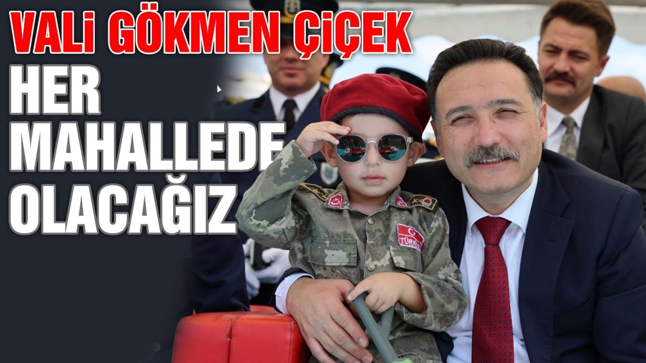 Vali Gökmen Çiçek'ten Kayseri'ye ERVA İle Mesaj