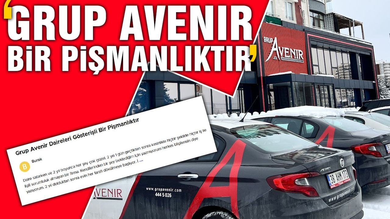 Grup Avenır'a Sert Eleştiri: Grup Avenır Bir Pişmanlıktır