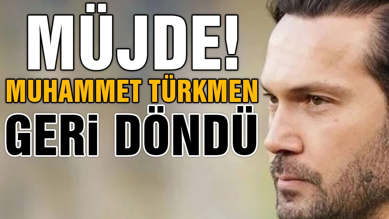 Kayserispor'da Muhammet Türkmen Geri Döndü