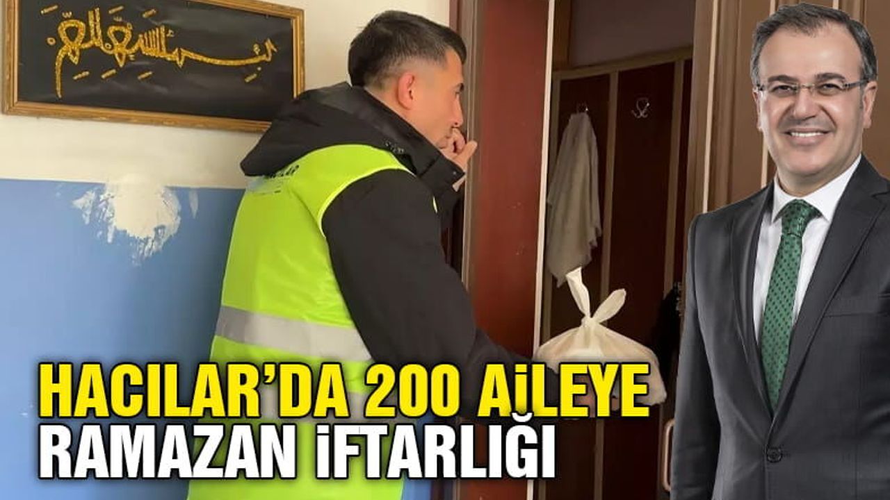 Hacılar Belediyesi'nden Örnek Davranış