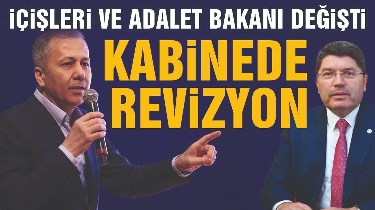 Kabinede 2 Bakan Değişti