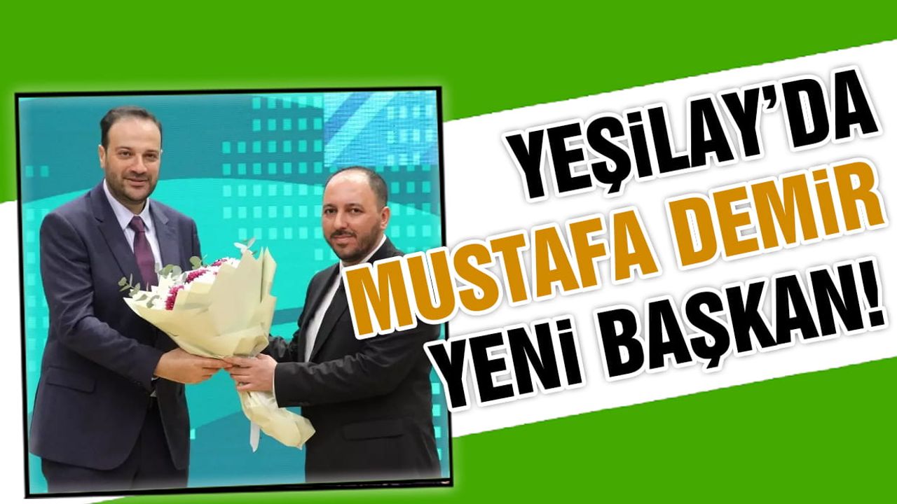 Yeşilay Kayseri'de Yeni Başkan Mustafa Demir