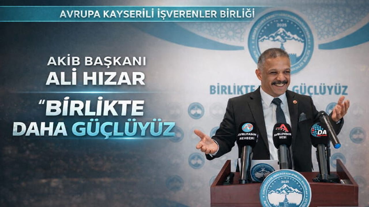 AKİB Başkanı Hızar'dan Ramazan Bayramı Kutlaması