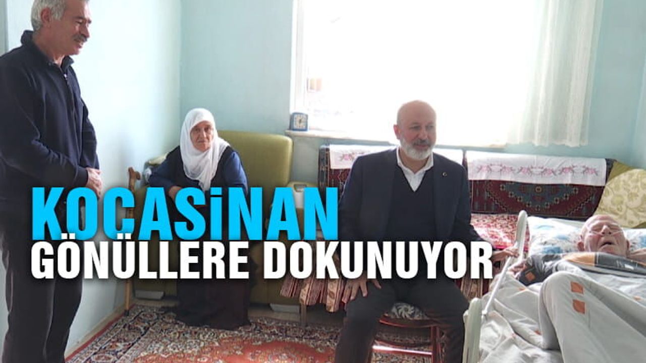 Kocasinan Evde Bakım Hizmetiyle Gönüllere Dokunuyor