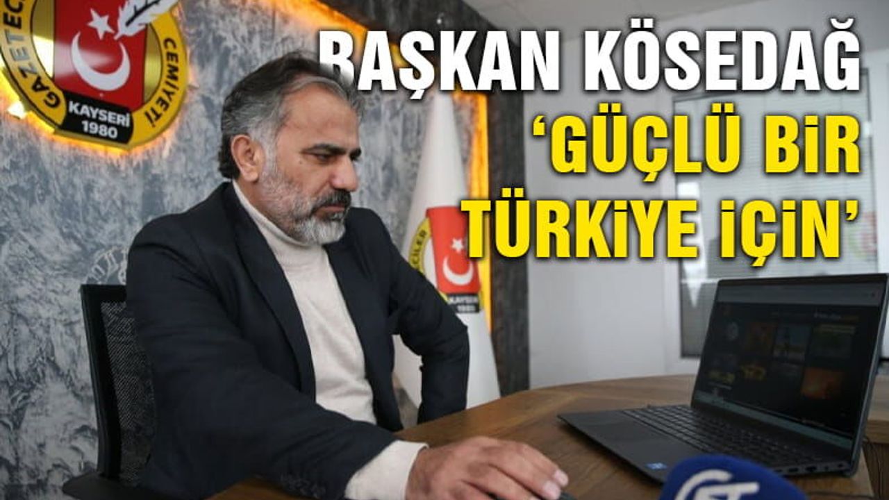 Başkan Kösedağ'ın 23 Nisan Mesajı