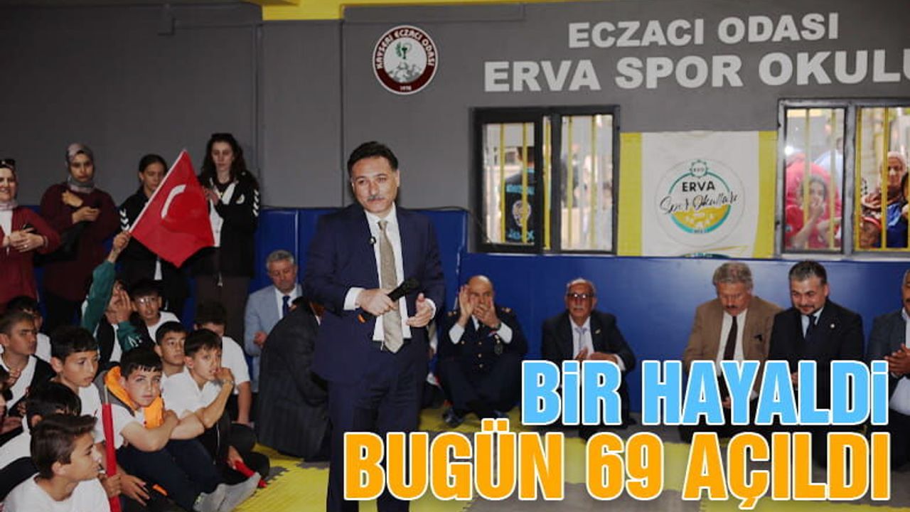 Eczacılar Odası ERVA Açıldı - Hayalden 69'a Uzanan Açılış!