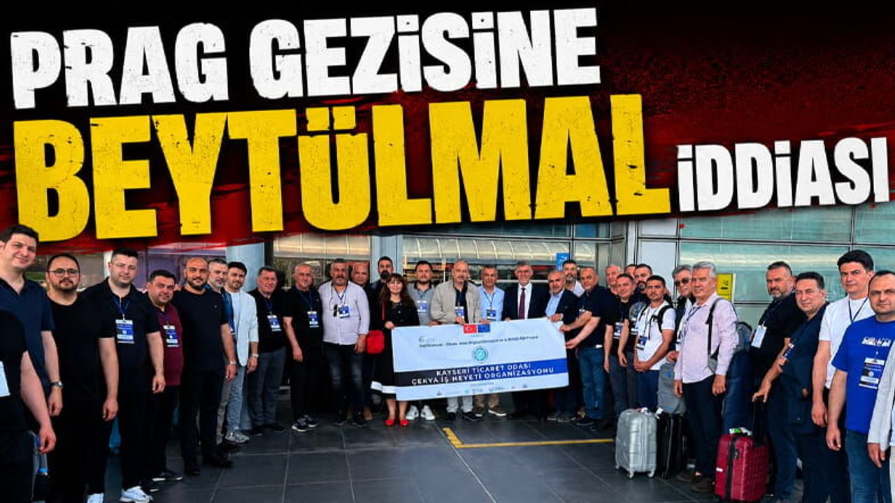 KTO'nun Prag Gezisine Beytülmal Yakıştırması