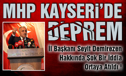 Kayseri'nin Faturası Başkan Demirezen'e Kesildi