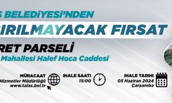 Talas Belediyesi'nden kaçırılmayacak fırsat