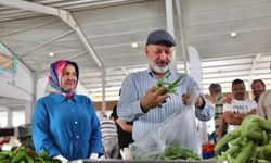 Çolakbayrakdar'a 'Ekolojik Pazar' teşekkürü