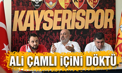 Kayserispor'da Başkan Ali Çamlı Gazetecilere İçini Döktü