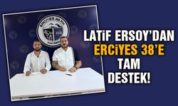 Latif Ersoy Erciyes 38 FK'ya Sponsor Oldu