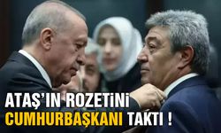 Dursun Ataş AK Partili Oldu ! Ataş'ın Rozetini Erdoğan Taktı