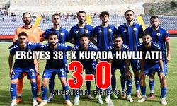 Erciyes 38 FK, Türkiye Kupası’na veda etti