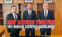 MHP Kayseri İl Teşkilatı 101. Yıl İçin 101 Yönetici Atadı