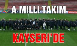 A Milli Futbol Takımımız Kayseri'de