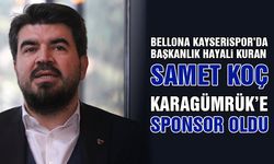 Samet Koç, Fatih Karagümrük'e Sponsor Oldu