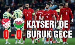 Kayseri'de Buruk Gece (Türkiye: 0 - Galler:0)