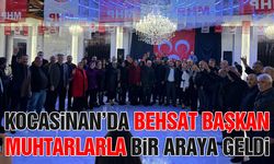 MHP Kocasinan Başkanı Önder Muhtarlarla Buluştu