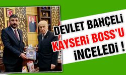 Kürşat Açıkgöz Devlet Bahçeli'ye Kayseri Boss'u Tanıttı