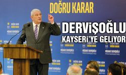 Dervişoğlu 18 Ocak'ta Kayseri'ye Geliyor