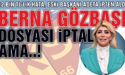 Kayserispor'da Berna Gözbaşı Davası Geri Çekildi. Ama Bitmedi..!