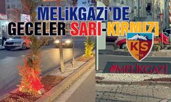 Melikgazi'de Geceler Sarı-Kırmızı
