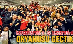 Kayserispor Okyanusu Geçti: 1-0