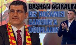 Başkan Nurettin Açıkalın'dan Sergei Jakirovic Açıklaması