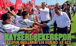 Kayseri Şekerspor 13. Yaz Okulu Açıldı
